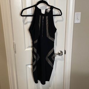 Black and Tan dress